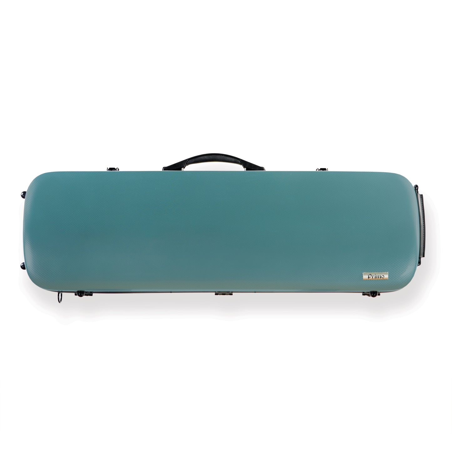 Primo CN-6160 Poly Carbon oblong violin case-Woven-Green