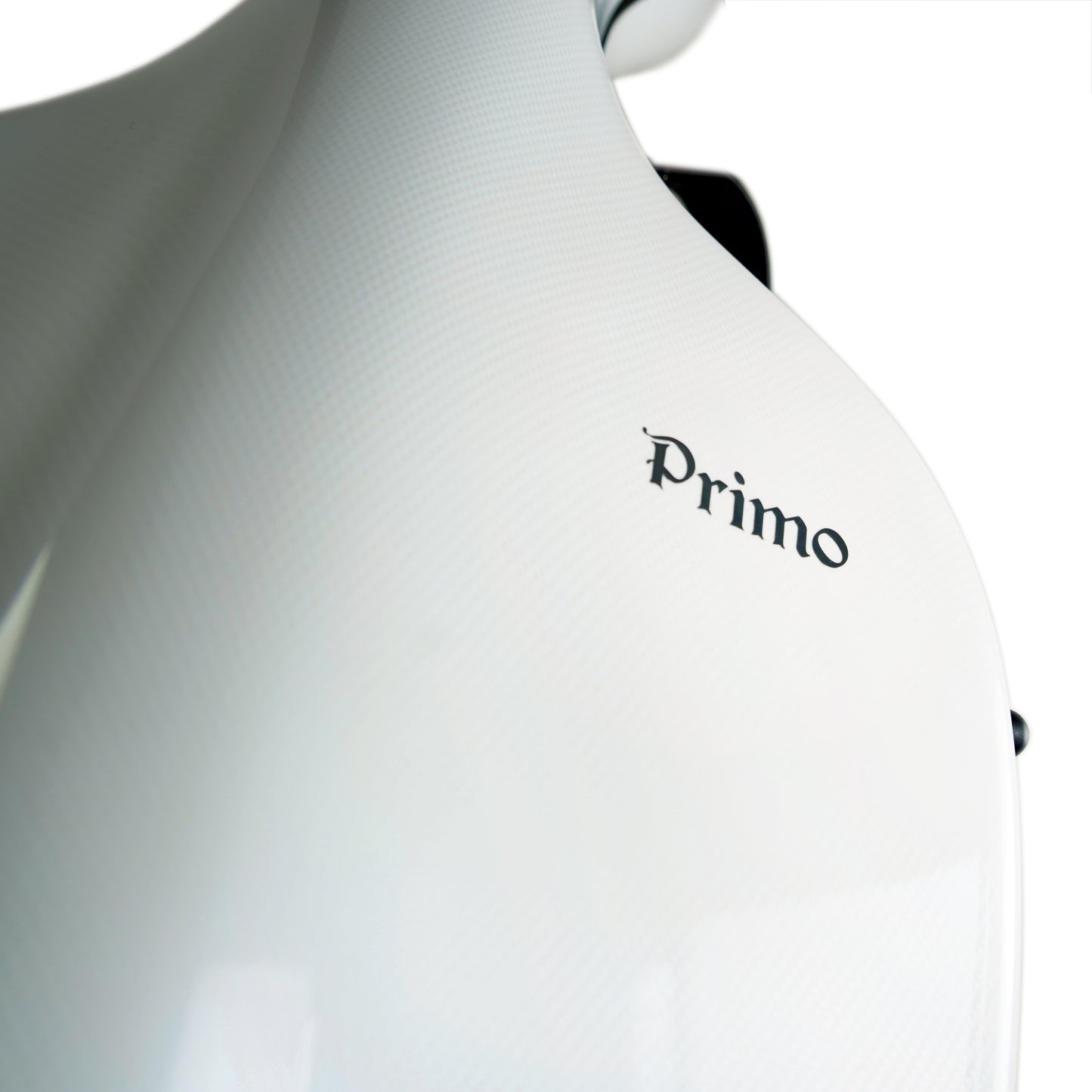 Primo CC-6380 Carbon Fibre Cello Case-White-Style