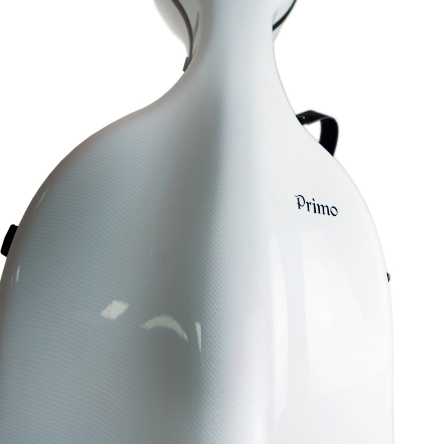 Primo CC-6385 Montagnana Carbon Fibre Cello Case-White-Style