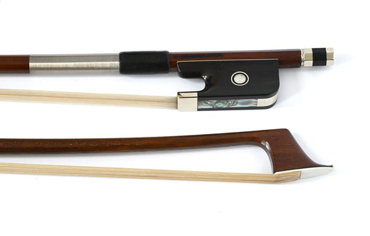 Arcos Ipe Cello Bow, Nickel-mounted, round