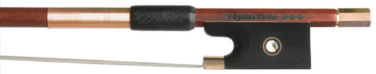 E.Dorfler Violin Bow, gold/ebony, round, 4/4