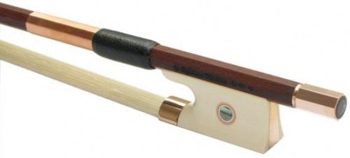 E.Dorfler Violin Bow, gold/mammoth, round, 4/4