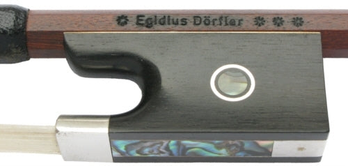 buy Egidius Dorfler*** Violin Bow, silver/ebony, octagonal