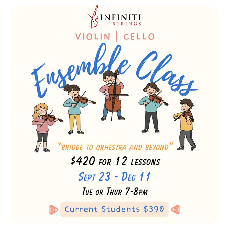 Violin Ensemble & Cello Ensemble Program