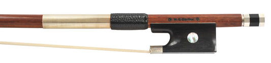 W.E. Dorfler* Violin Bow, silver, round 4/4