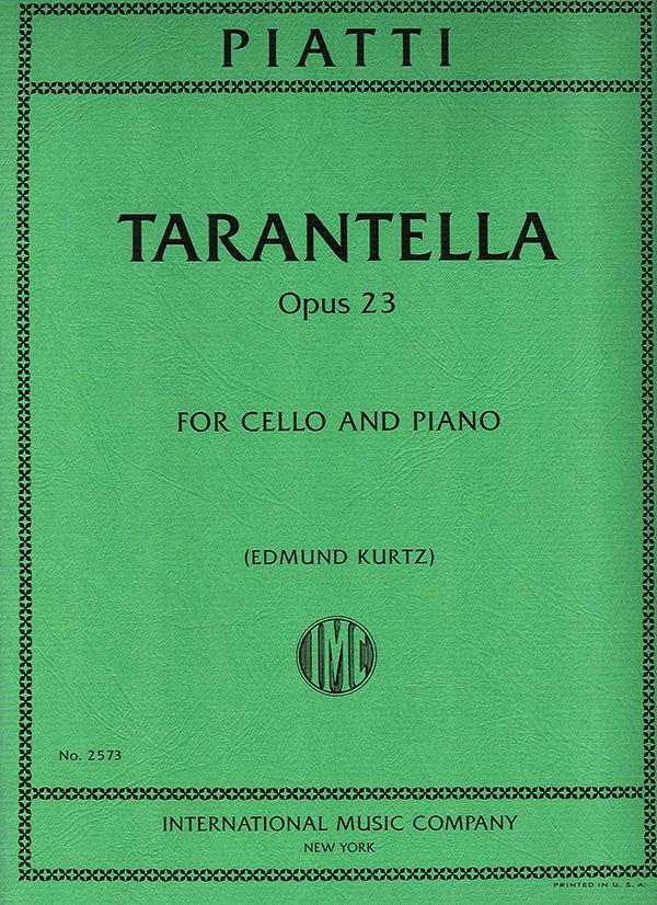 IMC Piatti Tarantella Op.23 for cello and piano 2573
