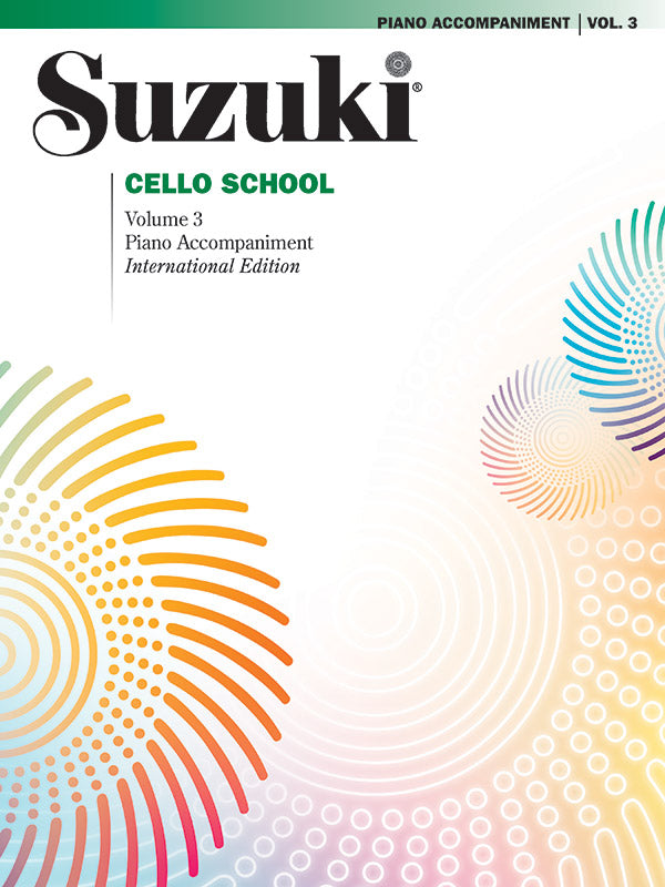 Alfred Suzuki Cello Piano accompaniment 3