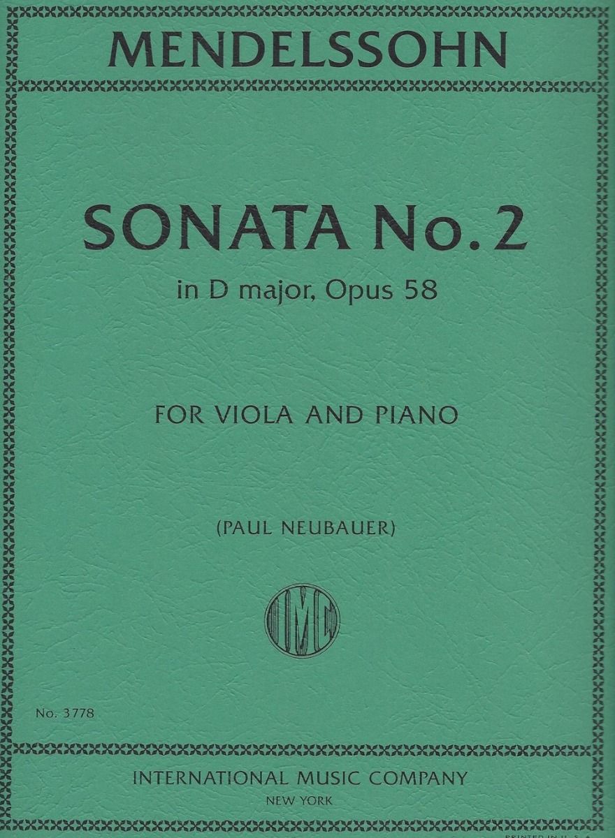 Viola Books - Sonata