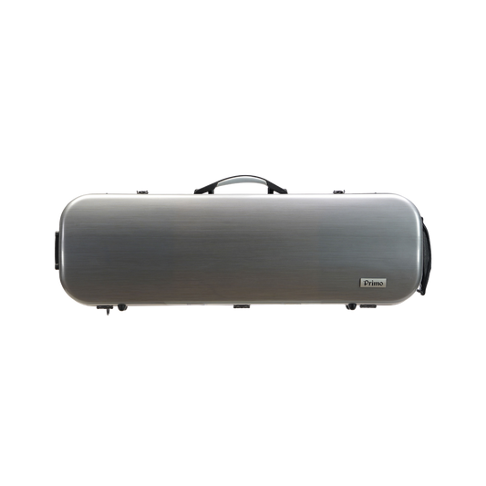 Primo CN-6160 Poly Carbon oblong violin case silver