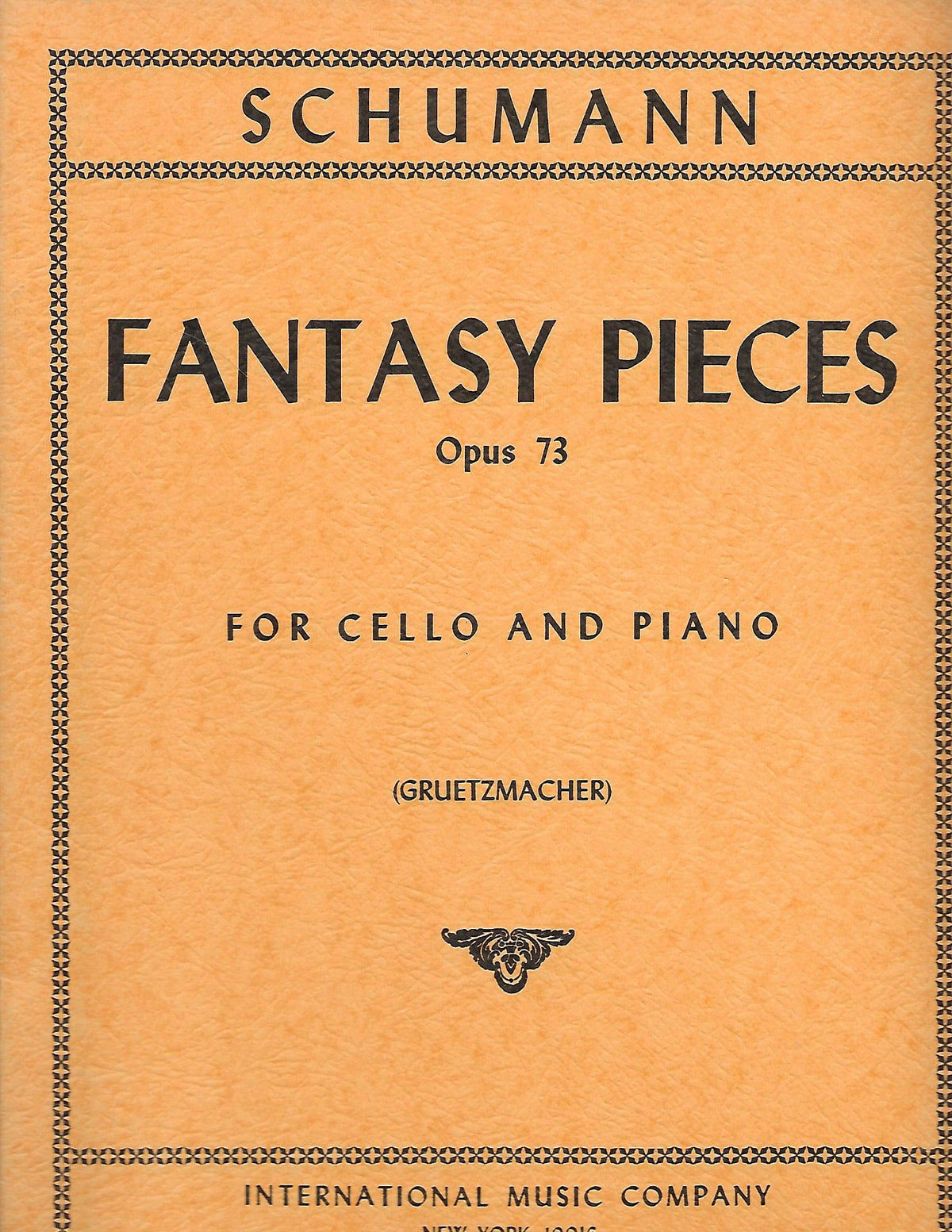IMC Schumann Fantasy Pieces Op.73 for cello and piano No.741