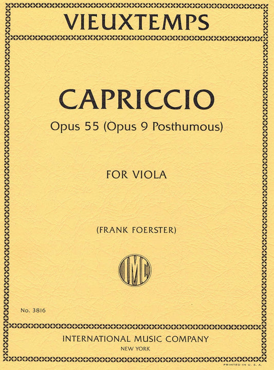 IMC Vieuxtemps Capriccio No.3816