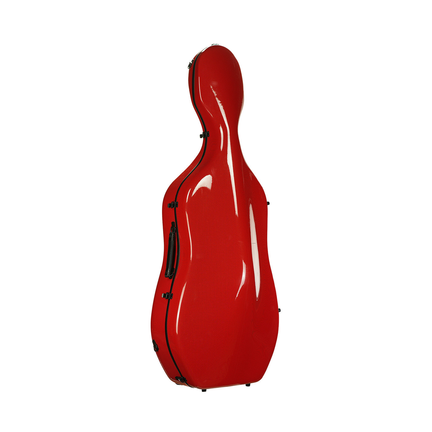 Primo CC-6365 Poly Carbon Varié Cello Case-orange