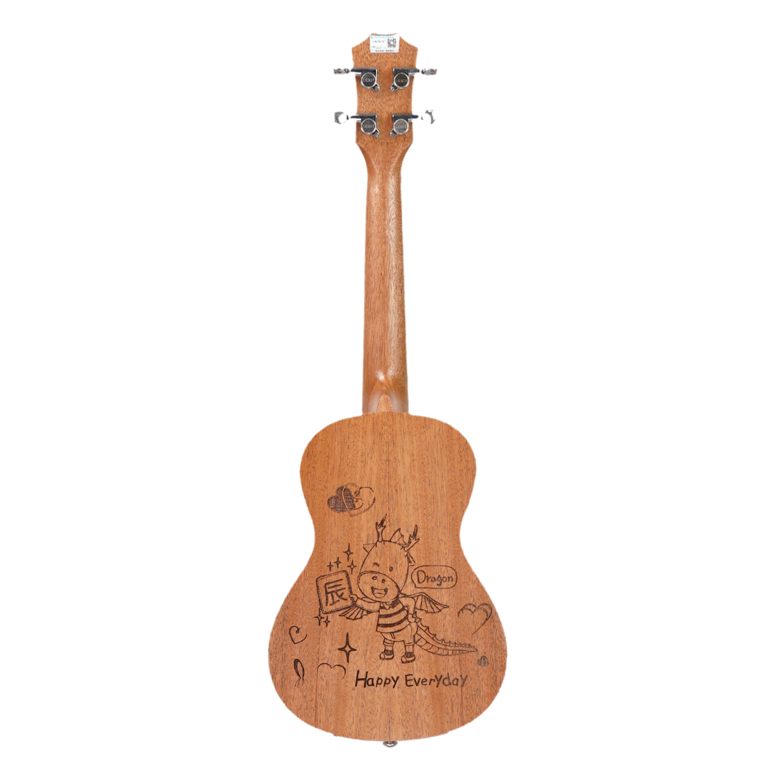 UKBOY 12 Zodiac Ukulele-Dragon-A