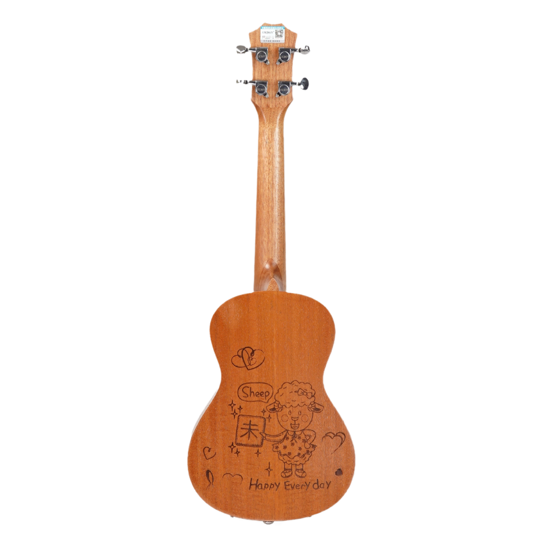 UKBOY 12 Zodiac Ukulele-Goat-A