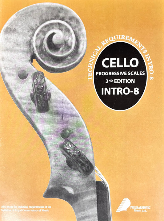 Technical Requirements for Cello - Progressive Scales