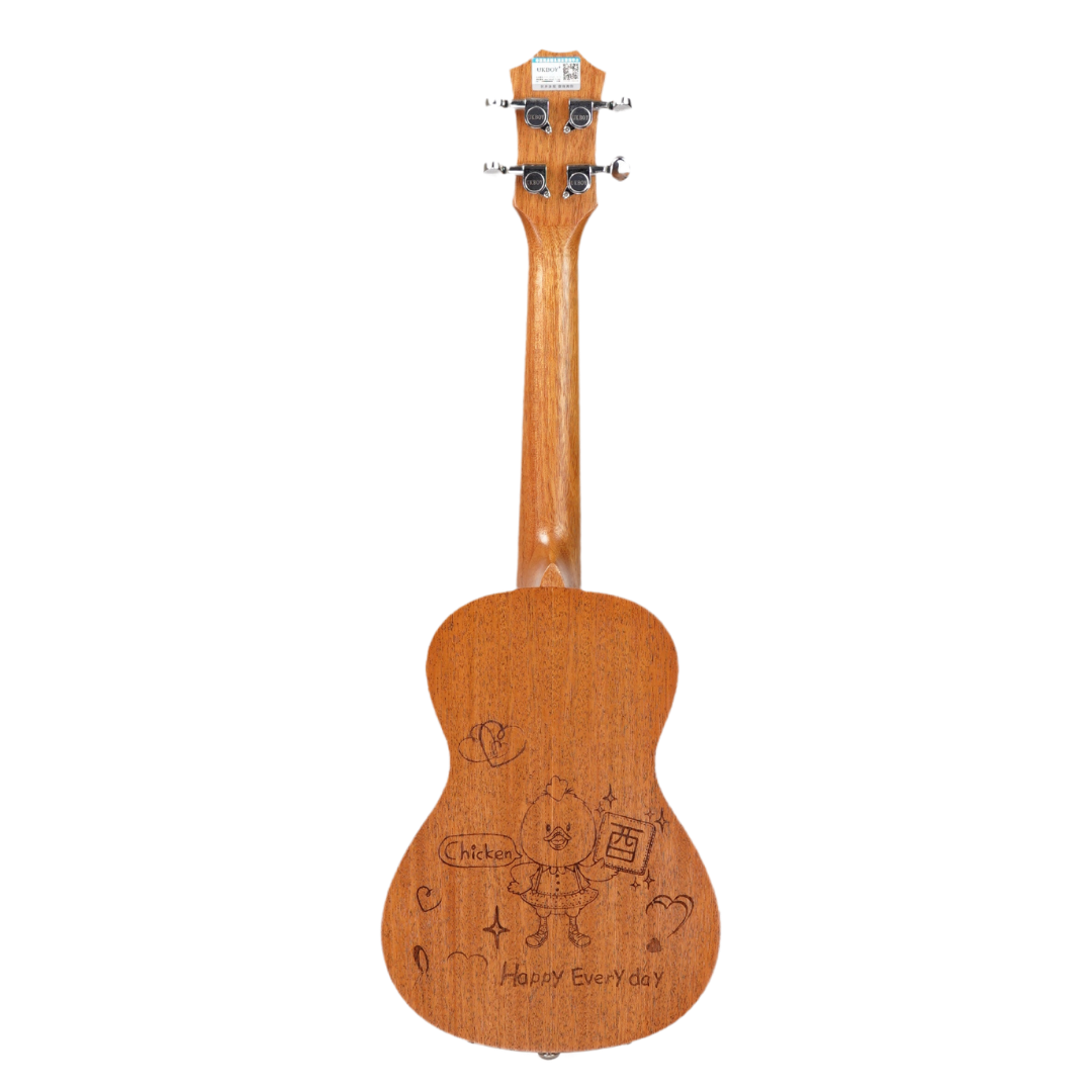 UKBOY 12 Zodiac Ukulele-Rooster-A