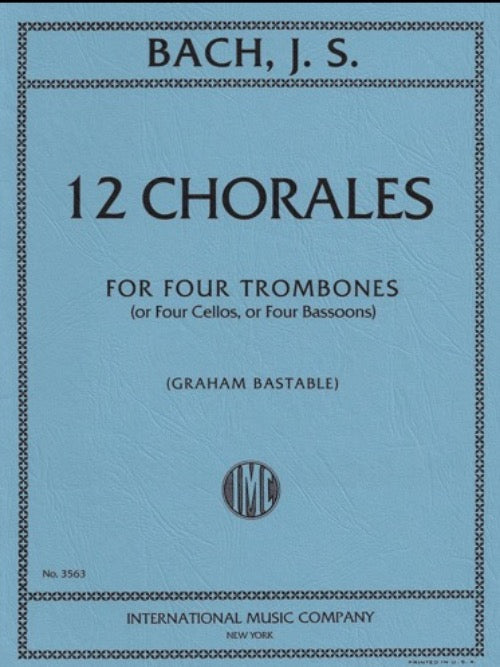 IMC Bach 12 Chorales #3563