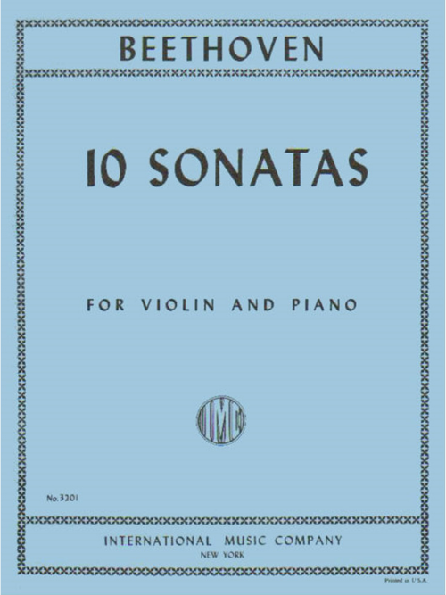 IMC Beethoven 10 Sonatas For Violin and Piano No. 3201