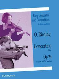 Hal Leonard O.Rieding Concerto in G Op.24