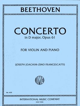 IMC Beethoven Concerto in D major op 61 430