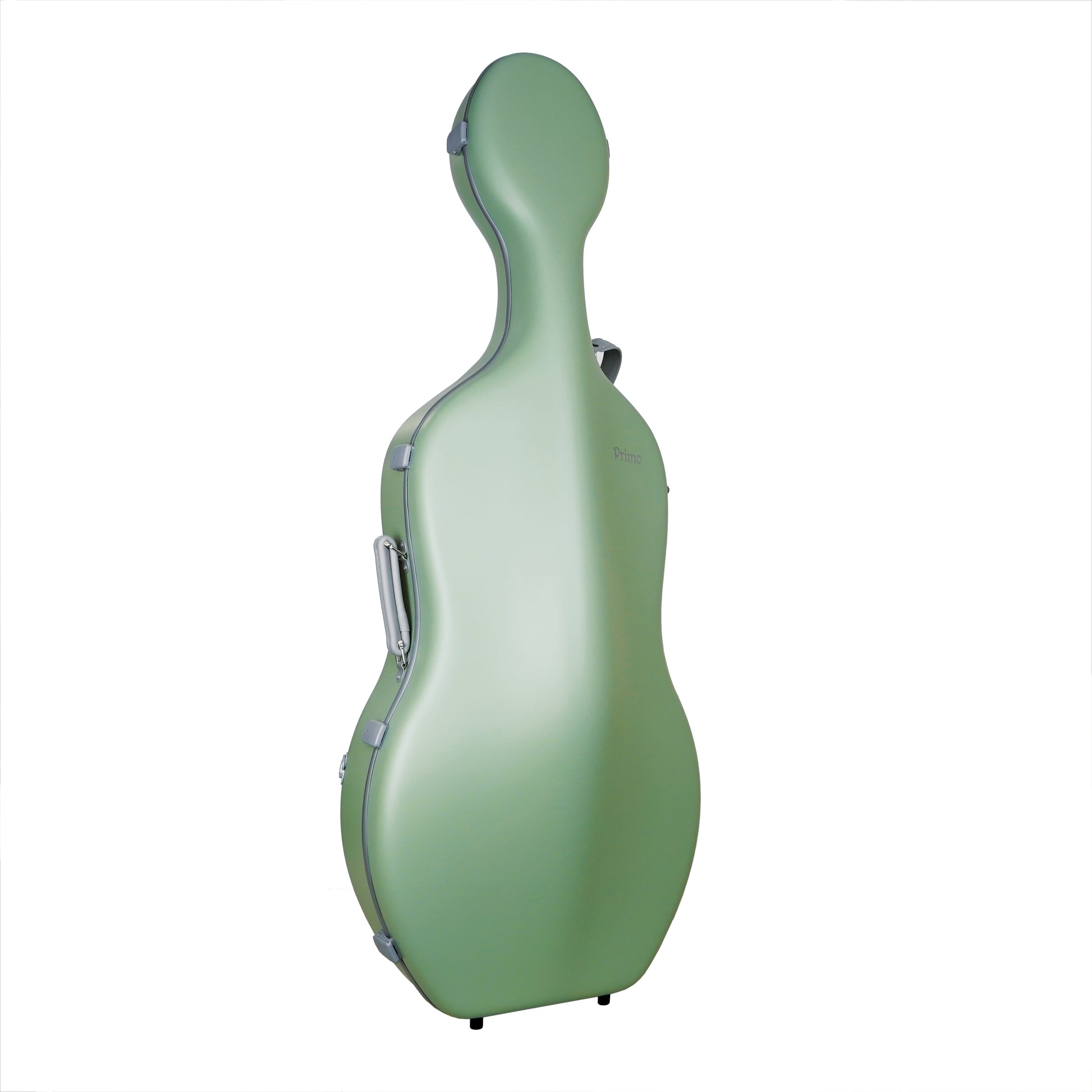 Primo CC-6395 Ultra Light Carbon Fibre Future Cello Case-Sage-Angle