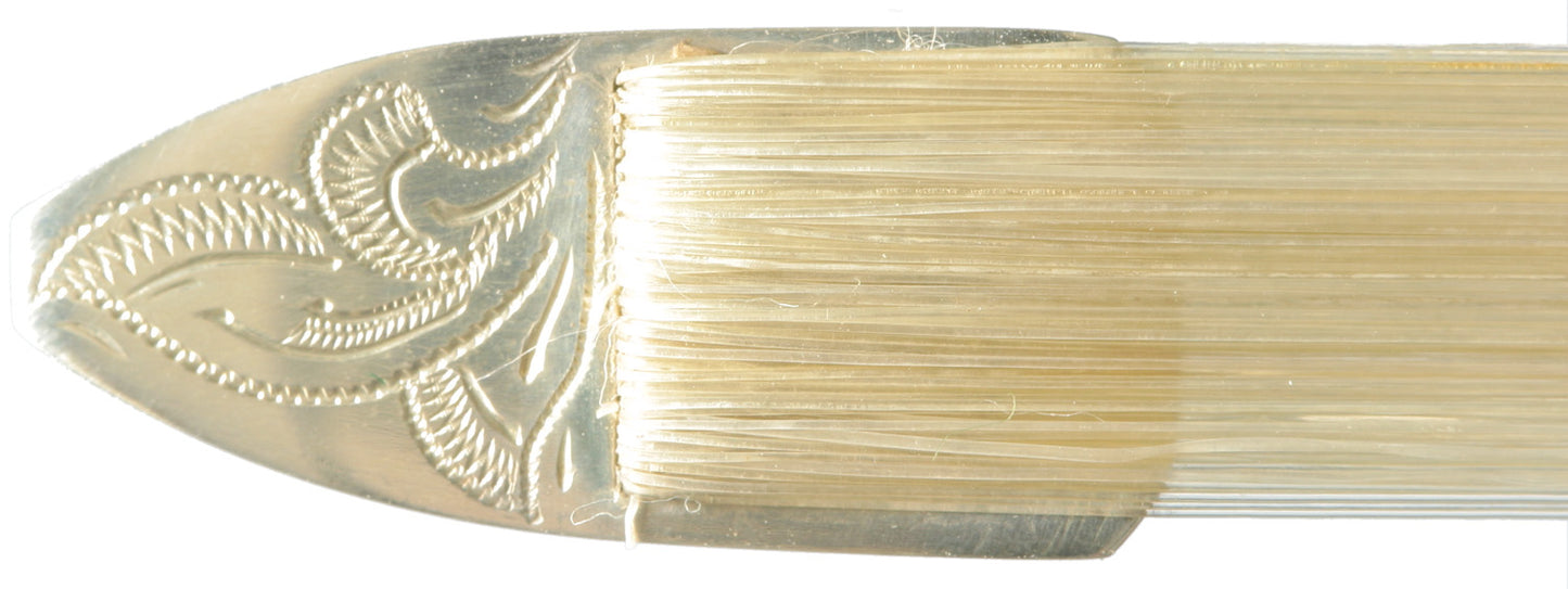 Egidius Dorfler*** Violin Bow, engraved, round