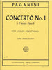 IMC Paganini Concerto No.1 in D major Op. 6 - 3175