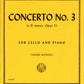 IMC Goltermann Concerto No. 3 in B Minor Opus 51 For Cello and Piano No. 3051