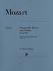 Hal Leonard Mozart Sonatas for Piano and Violin
