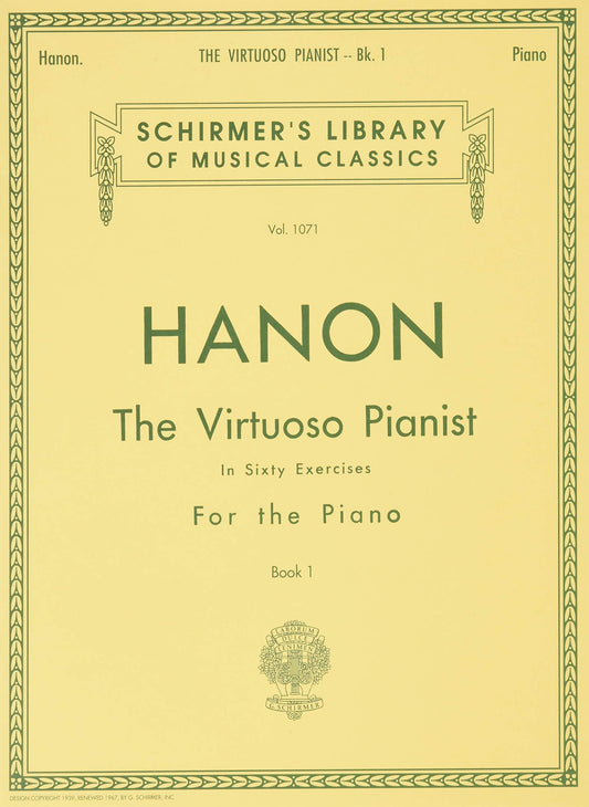 Hanon For the Piano - Book 1