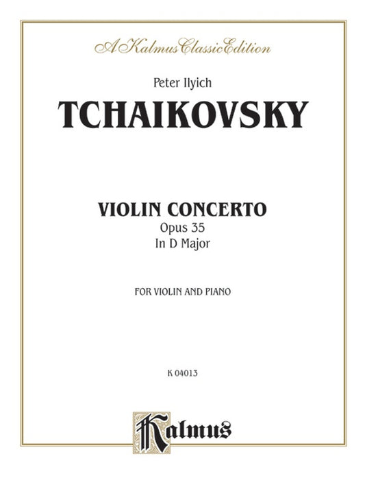 Alfred Tchaikovsky Violin Concerto op.35 in D