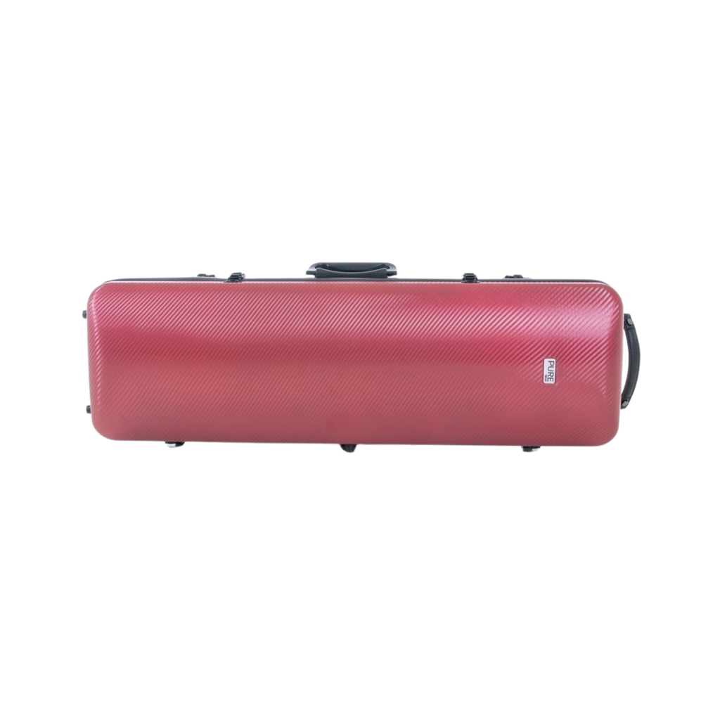 GEWA Pure Polycarbonate Oblong Violin Case pink