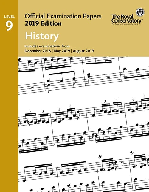 RCM Official Examination Papers 9 price