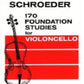 Carl Fischer Alwin Schroeder 170 Foundations Studies for Violoncello V1