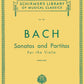 Hal Leonard Bach Sonatas and Partitas for Violin