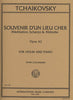 Tchaikovsky Souvenir D'un Lieu Cher Op.42 for violin and piano No.3193