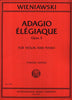 Wieniawski Adagio Elegiaque Op.5 for violin and piano No.3841