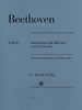 Hal Leonard Beethoven Variations for Piano and Violoncello