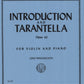 IMC Sarasate Introduction and Tarantella Op.43 for violin and piano 2711