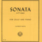 IMC Locatelli Sonata in D major For Cello and Piano No. 530