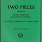 IMC Gottschalk Two Pieces Volume 1 For Flute Clarinet and Piano No. 3707