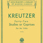 Hal Leonard kreutzer 42 Studies or Caprices
