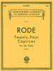 Hal Leonard 24 Caprices Violin RODE