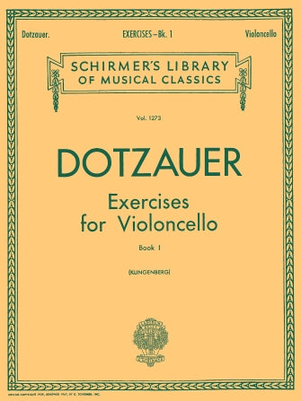 Hal Leonard Dotzauer Exercises for Violoncello 1
