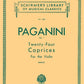 Hal Leonard Paganini Op.1 24 Caprices for the Violin