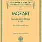 Hal Leonard Mozart Sonata in G Major K.301