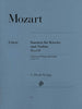 Hal Leonard Mozart Sonatas for Piano and Violin
