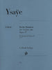 Hal Leonard Ysaye Six Sonatas for Violin solo Op. 27