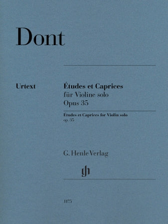 Hal Leonard 24 Etudes and Caprices for the Violin Dont Op. 35