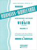 Hal Leonard Hohmann-Wohlfahrt Beginning Method for Violin 1